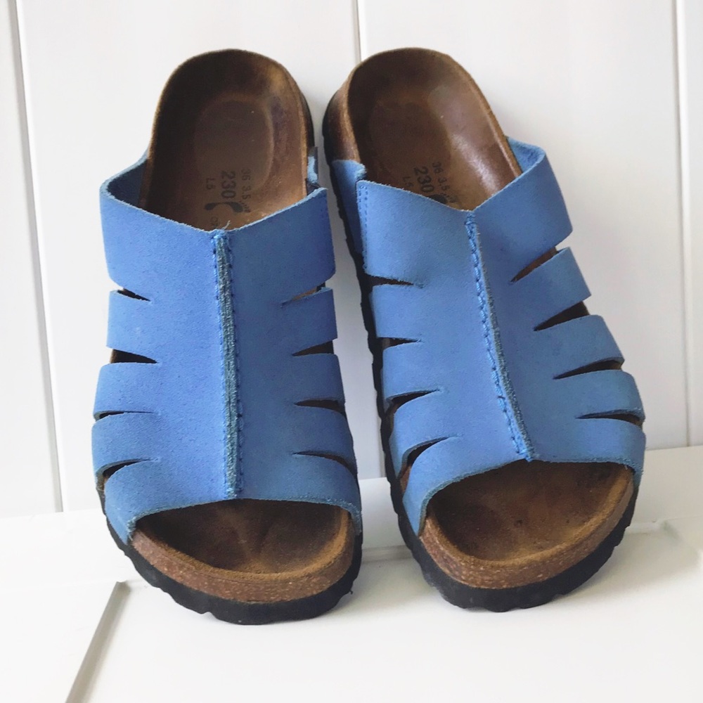 Betula by Birkenstock Blue Women’s Sandal Size 36
